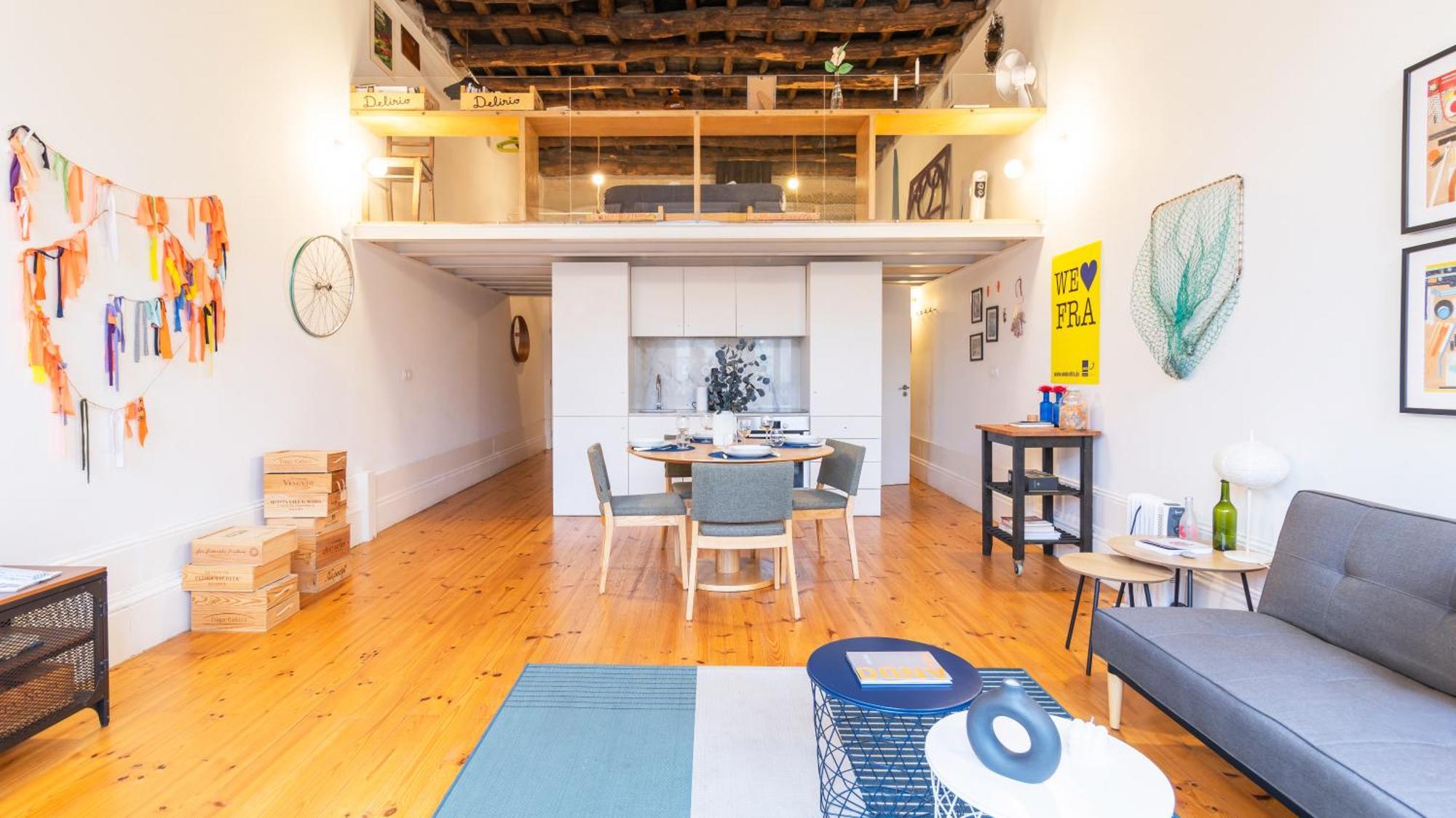 Eccentric Mouzinho Mezzanine By Lovelystay Porto Eksteriør billede