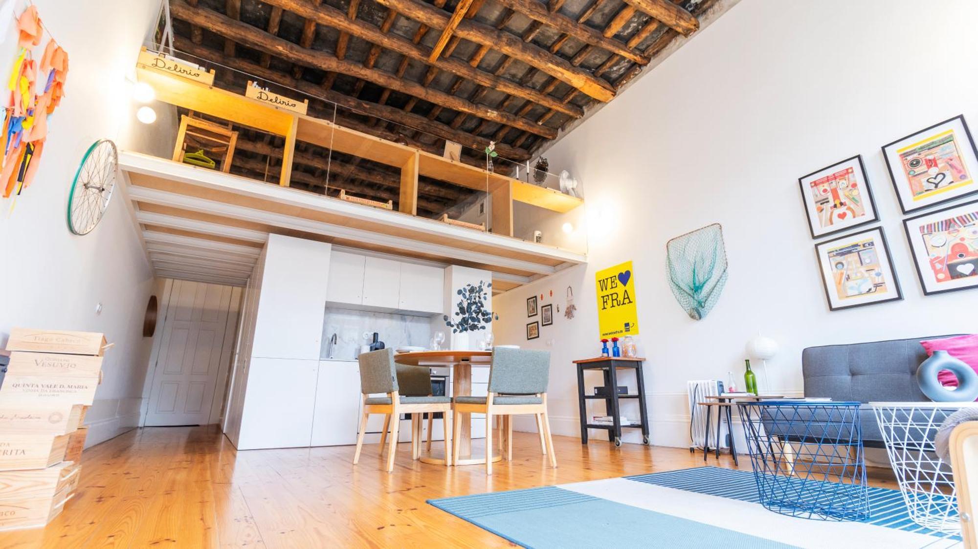 Eccentric Mouzinho Mezzanine By Lovelystay Porto Eksteriør billede